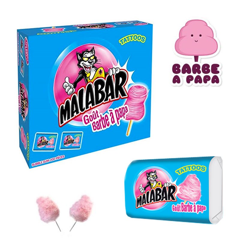 Malabar barbapapa (lot de 5)