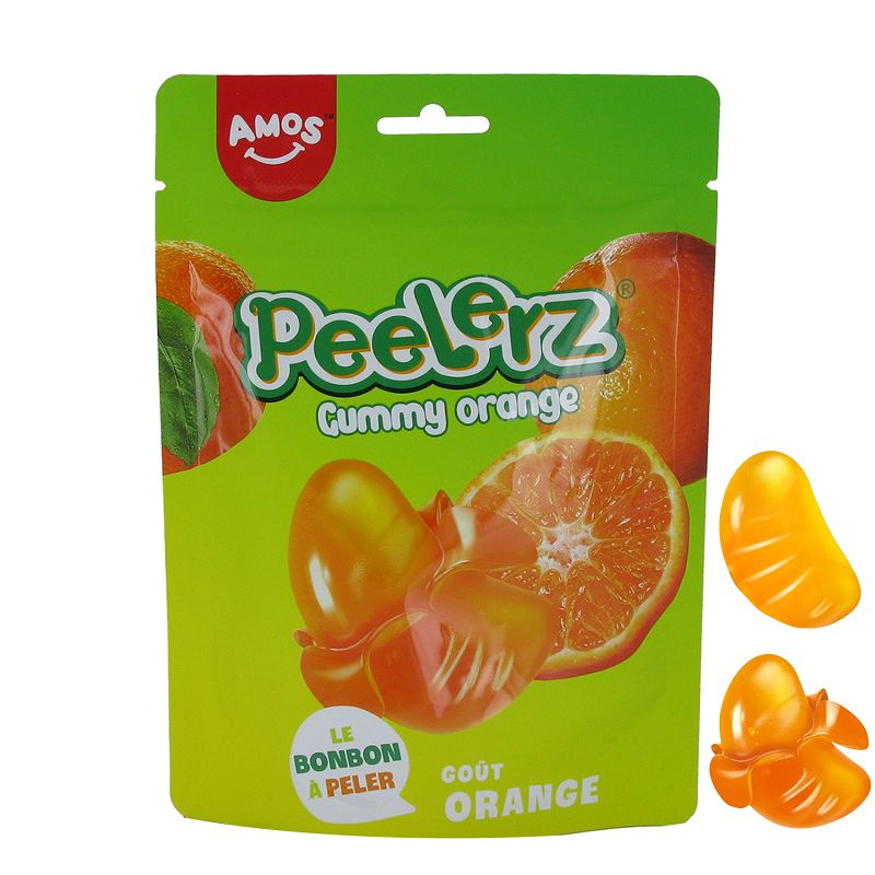 Bonbons à éplucher orange (le paquet)