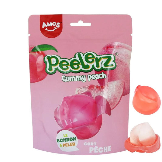Bonbons à éplucher pêche (le paquet)