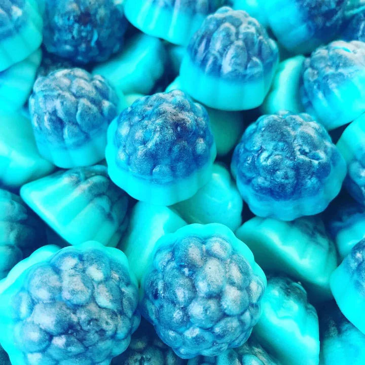 Framboises bleues lisses (100g)